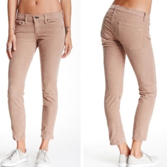 Rag & Bone Tan Tomboy Corduroy Pants - Picture 1 of 8